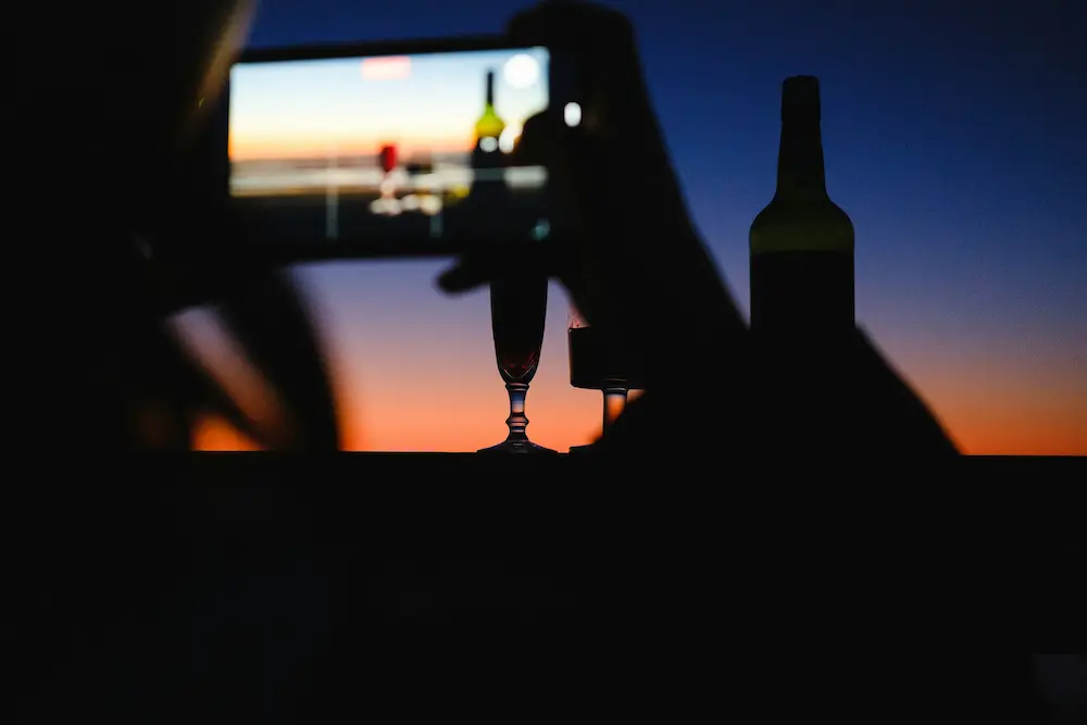 glam posts are among the fading wine marketing trends